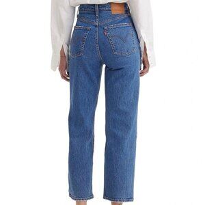 Levis Ribcage Straight blue jeans, Size 28